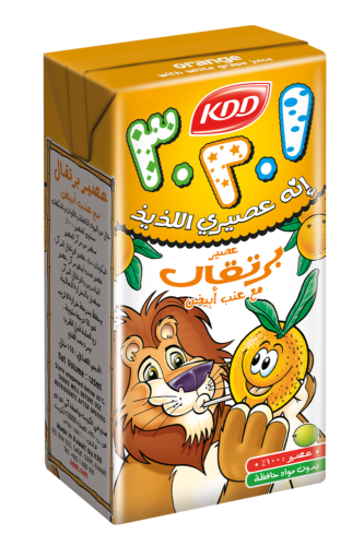 عصير 321 برتقال مع العنب الأبيض كي دي دي